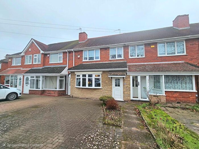 3 Bedroom Terraced House For Sale In Brushfield Road, Birmingham, B42