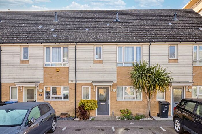 3 Bedroom Terraced House For Sale In Meridian Close, Manston, Ramsgate, Kent, CT12