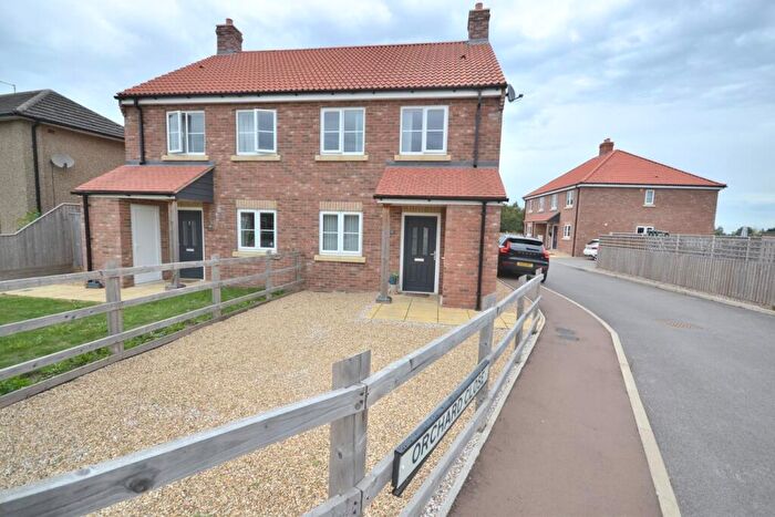 2 Bedroom Semi Detached House For Sale In Orchard Close, Tilney St Lawrence, King's Lynn, PE34