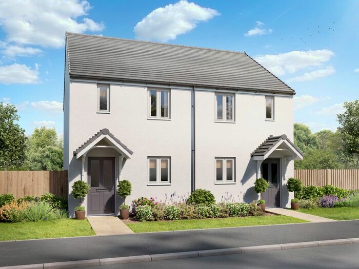 2 Bedroom Semi-Detached House For Sale In "The Alnmouth" At Clodgy Lane, Helston, TR13