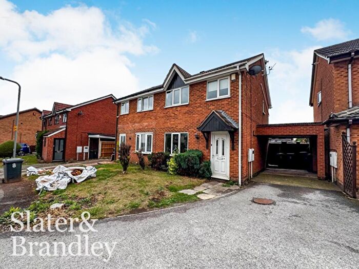 3 Bedroom Semi-Detached House To Rent In Perivale Close, Nuthall, Nottingham, NG16