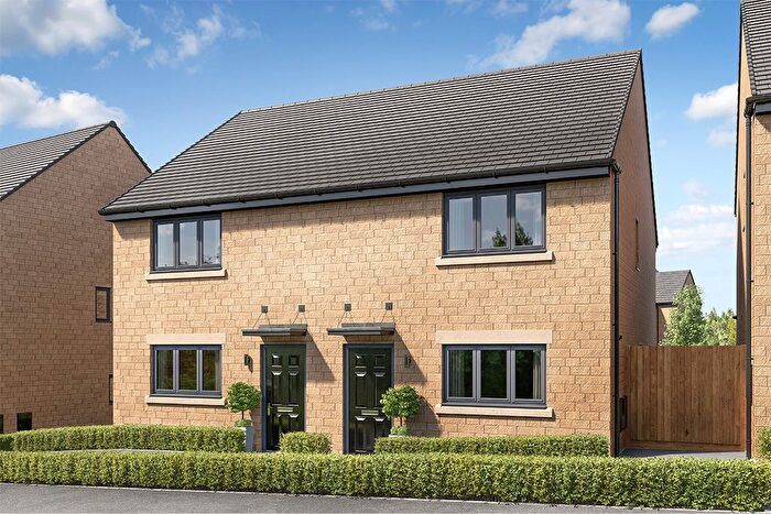2 Bedroom Semi-Detached House For Sale In "The Covenham" At Brow Bottom Lane, Halifax, HX2