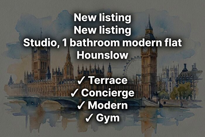 Studio To Rent In Victoria Road, Feltham, TW13