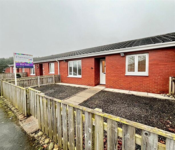 2 Bedroom Terraced Bungalow For Sale In South Meadows, Dipton, Stanley, DH9