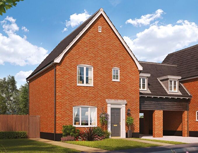 3 Bedroom Link Detached House For Sale In Kingsfleet, Josiah Drive, Thetford, Norfolk, IP24