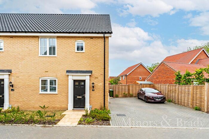 3 Bedroom End Of Terrace House For Sale In Strickland Drive, Swanton Morley, NR20