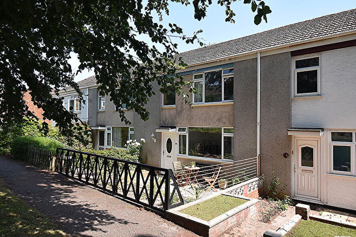 3 Bedroom Terraced House For Sale In Carlyon Gardens, Heavitree, Exeter, EX1