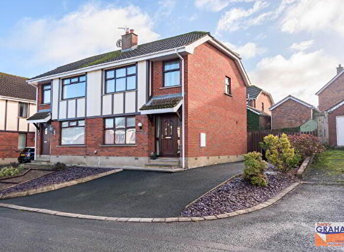 3 Bedroom Semi-Detached House For Sale In Hermitage, Hillsborough, BT26