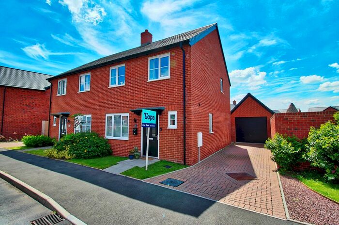 3 Bedroom Semi-Detached House For Sale In Blueshot Drive, Clifton On Teme, Worcester, WR6