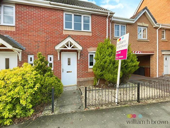 2 Bedroom Town House To Rent In Tiber Road, North Hykeham, Lincoln, LN6