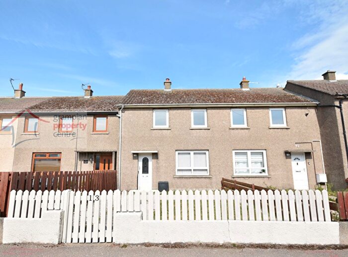 2 Bedroom Terraced House For Sale In Macdonald Drive, Lossiemouth, Morayshire, IV31