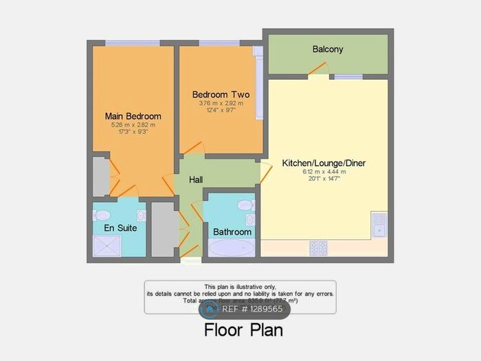 2 Bedroom Flat To Rent In Orchid Court, Tonbridge TN9