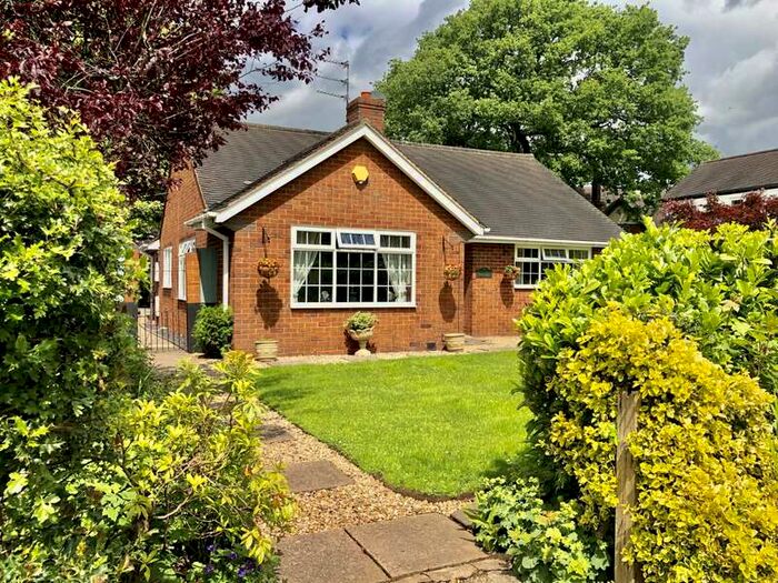 3 Bedroom Detached Bungalow For Sale In The Green, Barlaston, Stoke On