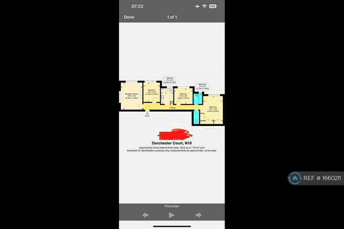 3 Bedroom Flat To Rent In Dorchester Court, London, N10