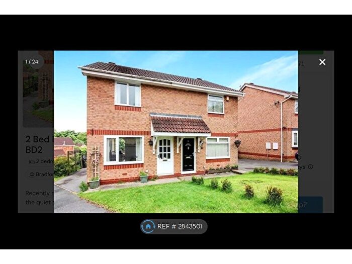 2 Bedroom End Of Terrace House To Rent In Poplars Farm Housing Estate, Bradford, BD2