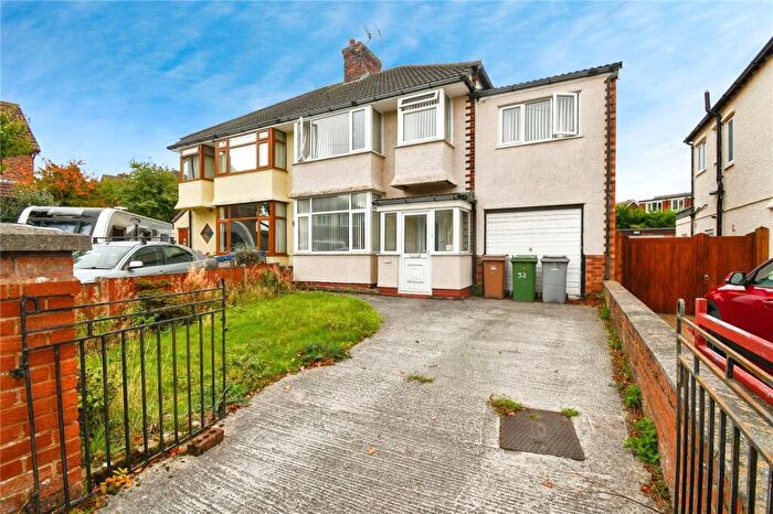 4 Bedroom Semi-Detached House For Sale In Hillcrest Drive, Greasby, Wirral, CH49