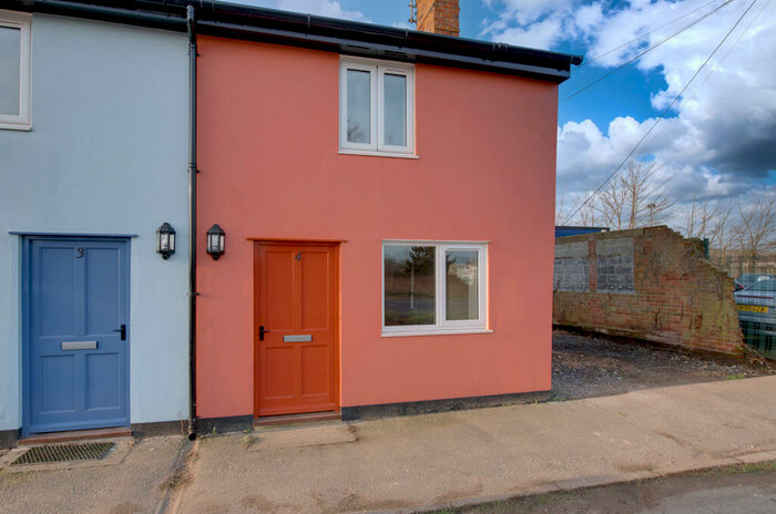 2 Bedroom End Of Terrace House To Rent In Lower Street, Baylham, Ipswich, Suffolk, IP6