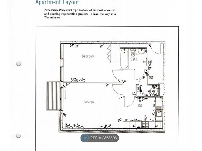 1 Bedroom Flat To Rent In Ridley House, London, SW1P