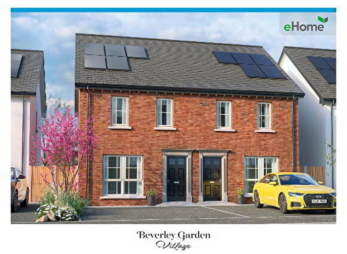 3 Bedroom Semi-Detached House For Sale In The Bailie, Beverley Garden Village, Newtownards, BT23