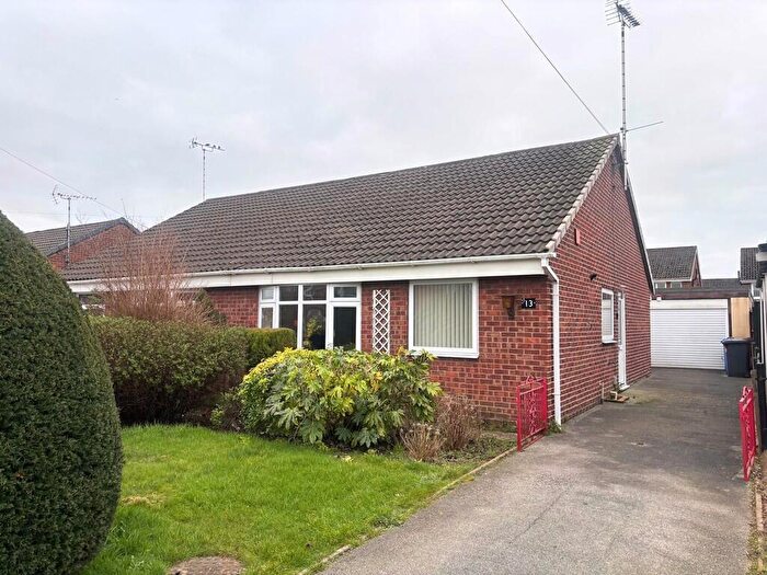 2 Bedroom Semi-Detached Bungalow To Rent In Hallam Road, Uttoxeter, ST14