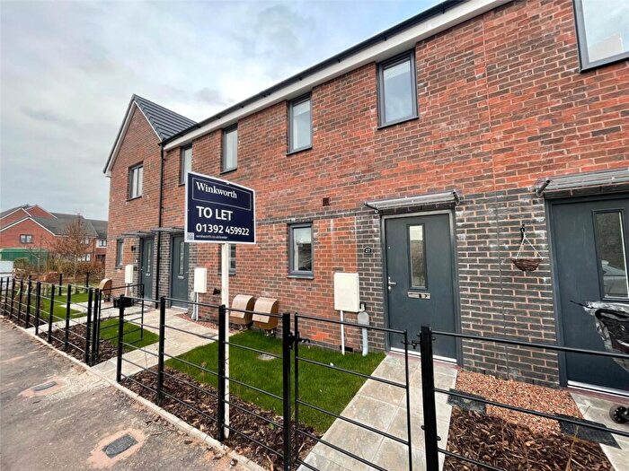 2 Bedroom Terraced House To Rent In Hutchings Drive, Tithebarn, Exeter, Devon, EX1