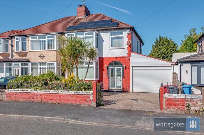 3 Bedroom Semi-Detached House For Sale In Yew Tree Road, Hunts Cross, Liverpool, Merseyside, L25