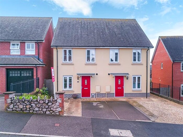 2 Bedroom Semi-Detached House For Sale In Hockmore Drive, Newton Abbot, Devon., TQ12