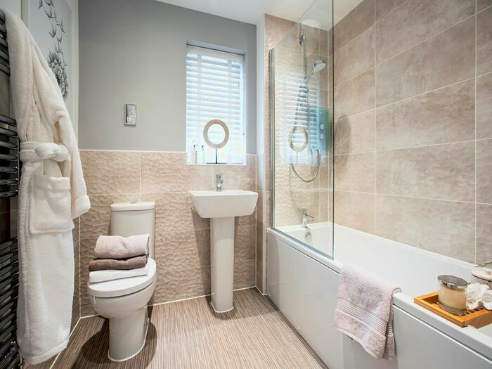 3 Bedroom Terraced House For Sale In "The Studland" At Sicklesmere Road, Bury St. Edmunds, IP33