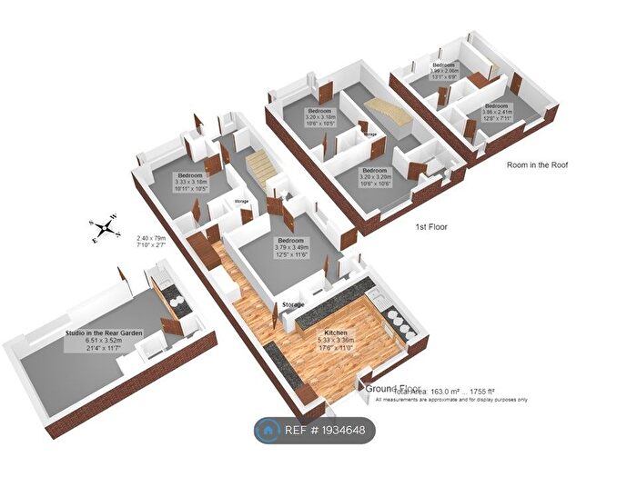 1 Bedroom Semi-Detached House To Rent In St Olave's Walk, London, SW16