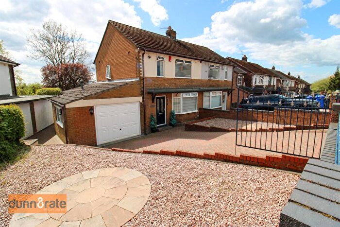3 Bedroom Semi Detached House For Sale In Whitfield Road, Ball Green, Stoke-On-Trent, ST6