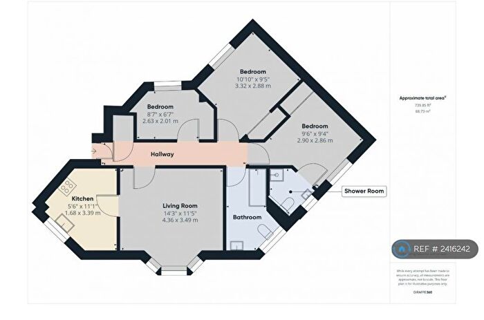 3 Bedroom Flat To Rent In New Bright Street, Reading, RG1