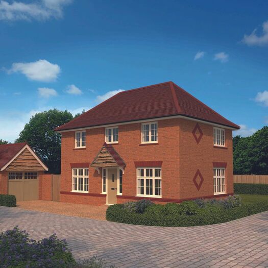 3 Bedroom Detached House For Sale In "Amberley" At Lowsley Farm Drive, Liphook, GU30