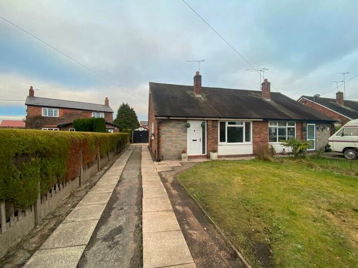 2 Bedroom Semi-Detached Bungalow For Sale In Dig Lane, Wybunbury, Nantwich, CW5