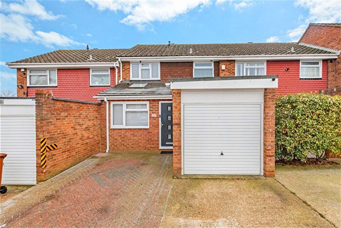 3 Bedroom Terraced House For Sale In Wall Close, Hoo, Rochester, Kent, ME3