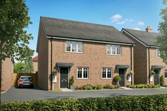 2 Bedroom Semi Detached House For Sale In "The Cartwright" At Meadowsweet Way, Ely, CB6