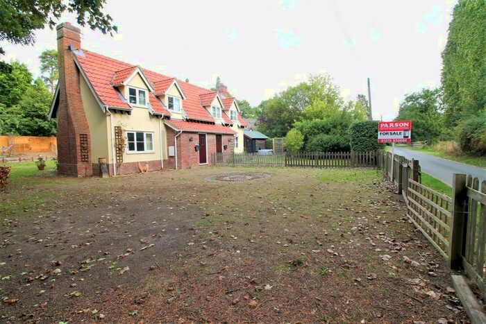 2 Bedroom Semi-Detached House For Sale In Fen Road, Blo Norton, Diss, IP22