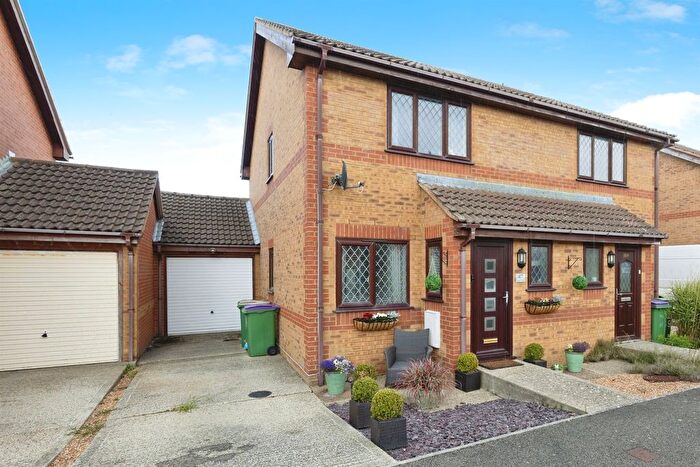 2 Bedroom Semi-Detached House For Sale In Megan Close, Lydd, Romney Marsh, TN29