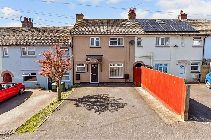 3 Bedroom Terraced House For Sale In Browning Place, Folkestone, Kent, CT19