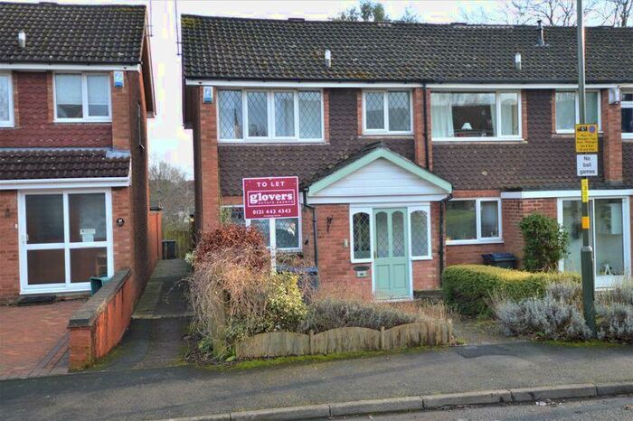 2 Bedroom End Of Terrace House To Rent In Ritchie Close, Moseley, Birmingham, B13