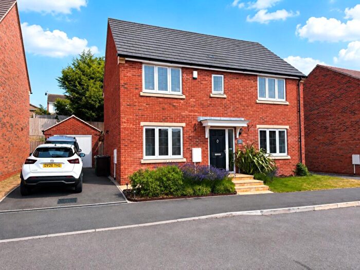 4 Bedroom Detached House For Sale In Marigold Crescent, Shepshed, Loughborough, LE12