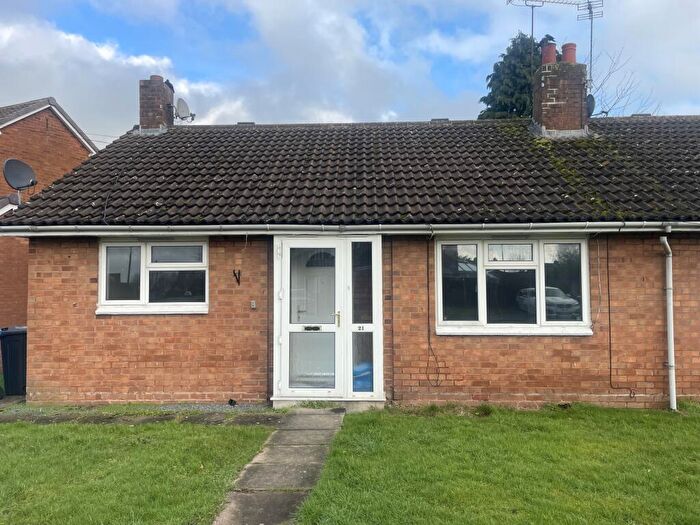 2 Bedroom Terraced Bungalow For Sale In Frederick Road, Penkridge, Stafford, Staffordshire, ST19