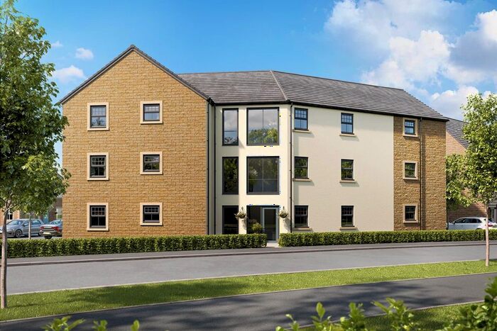 2 Bedroom Flat For Sale In "The Bowland - Plot " At Brett Close, Clitheroe, BB7