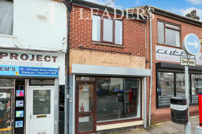Studio To Rent In Hope Street; Hanley;, ST1