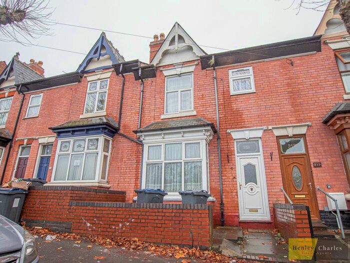 4 Bedroom Terraced House To Rent In Holly Road, Handsworth, Birmingham B20