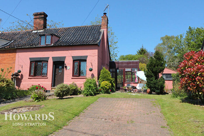 2 Bedroom Semi-Detached House For Sale In Hall Road, Pulham St Mary, IP21