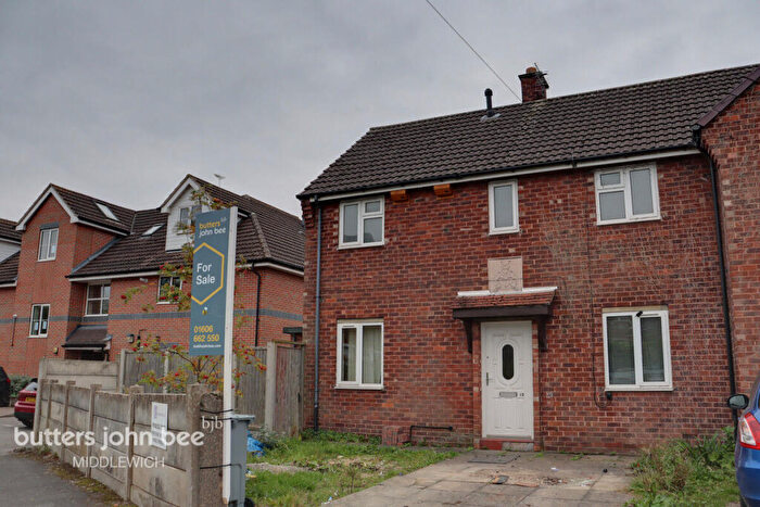 3 Bedroom Semi-Detached House For Sale In Princess Crescent, Middlewich, CW10