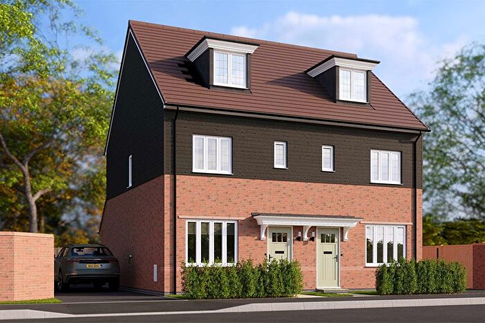 3 Bedroom Semi Detached House For Sale In "The Mcarthur" At Monterey Gardens, Basingstoke, RG23