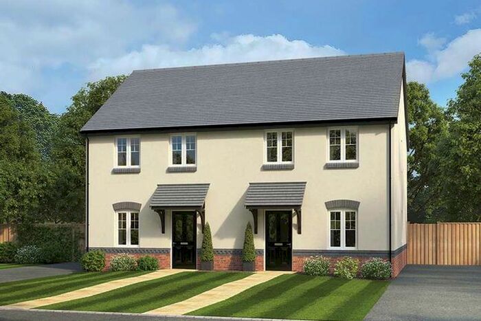 3 Bedroom Semi-Detached House For Sale In Land To The East Of, Ross-On-Wye, Herefordshire, HR9