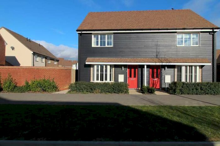 2 Bedroom Semi-Detached House To Rent In Pipin Crescent, Finberry, Ashford, TN25