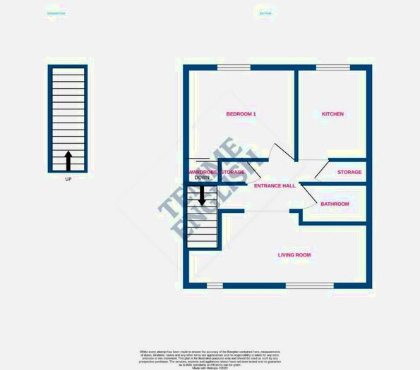 1 Bedroom Maisonette To Rent In Wagtail Drive, Heybridge, Maldon, CM9